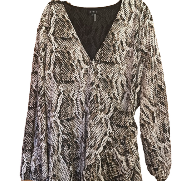 1State Leopard Wrap Dress. NEW - Picture 4 of 14